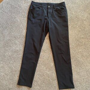 Lululemon mens ABC pants 34w 34L color: Obsidian (dark gray)